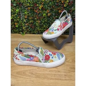 Keds Floral Slip-On Sneakers with Elastic Panels
